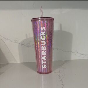 Pink Starbucks Tumbler